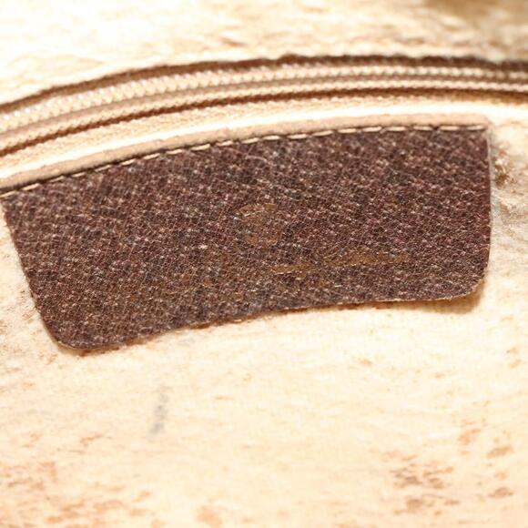 GUCCI GG Supreme Web Sherry Line Bag Pvc Beige Gold Red 89 02 032 - Picture 16 of 16